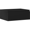 Mexen Orio Badezimmerschrank 60 cm mit Waschbeckenschrank, 1 Schublade, schwarz matt - 91A10-06023-1-BF71