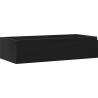 Mexen Orio Badezimmerschrank unter Waschbecken 100 cm, 1 Schublade, schwarz matt - 91A10-10023-1-BF71
