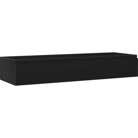 Mexen Orio Badezimmerschrank unter Waschbecken 140 cm, 1 Schublade, schwarz matt - 91A10-14023-1-BF71