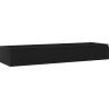 Mexen Orio Badezimmerschrank für Waschbecken 160 cm, 1 Schublade, Schwarz Matt - 91A10-16023-1-BF71