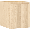 Mexen Rivel Badezimmerschrank 40 cm, 1 Schublade, gerillt, Eiche - 91A20-04047-1-BF81