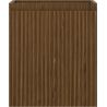 Mexen Rivel Badezimmerunterschrank 40 cm, 1 Schublade, geriffelt, Nuss - 91A20-04047-1-BF86