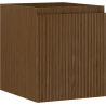 Mexen Rivel Badezimmerunterschrank 40 cm, 1 Schublade, geriffelt, Nuss - 91A20-04047-1-BF86
