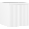 Mexen Rivel Badezimmerunterschrank 45 cm, 1 Schublade, geriffelt, weiß matt - 91A20-04547-1-BF01