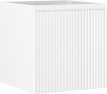 Mexen Rivel Badezimmerunterschrank 45 cm, 1 Schublade, geriffelt, weiß matt - 91A20-04547-1-BF01