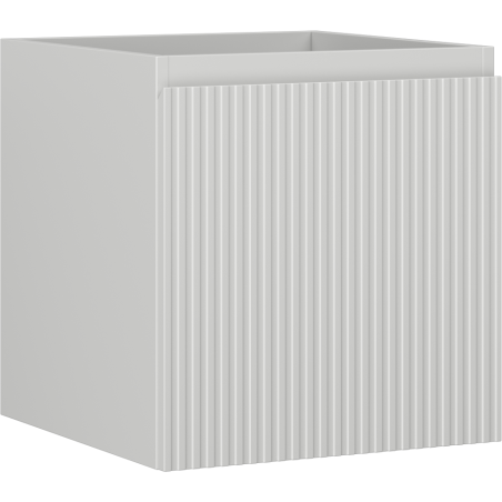 Mexen Rivel badezimmerschrank unterwaschbecken 45 cm, 1 schublade, gerillt, grau matt - 91A20-04547-1-BF62