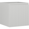 Mexen Rivel badezimmerschrank unterwaschbecken 45 cm, 1 schublade, gerillt, grau matt - 91A20-04547-1-BF62