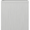 Mexen Rivel badezimmerschrank unterwaschbecken 45 cm, 1 schublade, gerillt, grau matt - 91A20-04547-1-BF62