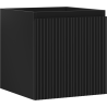Mexen Rivel Badezimmer Unterschrank 45 cm, 1 Schublade, geriffelt, schwarz matt - 91A20-04547-1-BF71