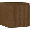 Mexen Rivel 45 cm Waschbeckenschrank, 1 Schublade, gerillt, Nussbaum - 91A20-04547-1-BF86