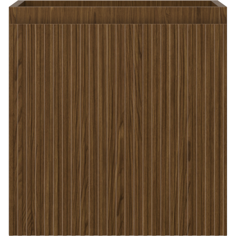 Mexen Rivel 45 cm Waschbeckenschrank, 1 Schublade, gerillt, Nussbaum - 91A20-04547-1-BF86