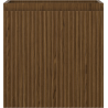 Mexen Rivel 45 cm Waschbeckenschrank, 1 Schublade, gerillt, Nussbaum - 91A20-04547-1-BF86