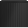 Mexen Rivel Badezimmerschrank 50 cm, 1 Schublade, geriffelt, schwarz matt - 91A20-05047-1-BF71