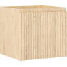 Mexen Rivel Waschtischunterschrank 50 cm, 1 Schublade, geriffelt, Eiche - 91A20-05047-1-BF81