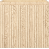 Mexen Rivel Waschtischunterschrank 50 cm, 1 Schublade, geriffelt, Eiche - 91A20-05047-1-BF81