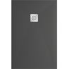 Mexen Stone+ Rechteckige Verbund-Duschwanne 110 x 90 cm, Anthrazit - 44719011