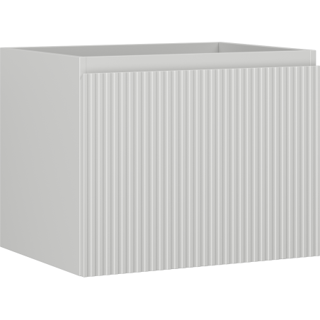 Mexen Rivel Badschrank unter Waschbecken 60 cm, 1 Schublade, geriffelt, grau matt - 91A20-06047-1-BF62