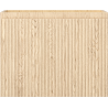 Mexen Rivel Badezimmerschrank für Waschbecken 60 cm, 1 Schublade, geriffelt, Eiche - 91A20-06047-1-BF81
