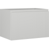 Mexen Rivel Badezimmerschrank unter dem Waschbecken 70 cm, 1 Schublade, gerillt, grau matt - 91A20-07047-1-BF62
