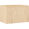 Mexen Rivel Badezimmerschrank 70 cm, 1 Schublade, gerillt, Eiche - 91A20-07047-1-BF81