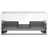 Mexen Box-A Korpus für Waschbeckenschrank 50 cm, 1 Schublade, Weiß Hochglanz - 91AX0-0500-235-1-00