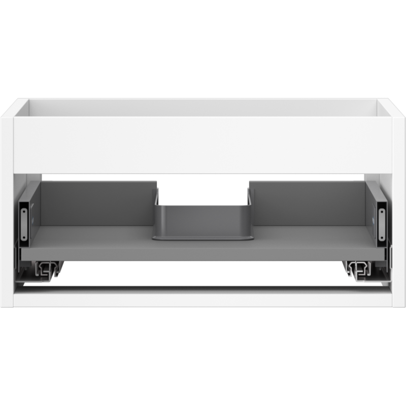 Mexen Box-A Korpus des Waschtischunterschranks 50 cm, 1 Schublade, weiß matt - 91AX0-0500-235-1-01