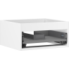 Mexen Box-A Korpus des Waschtischunterschranks 50 cm, 1 Schublade, weiß matt - 91AX0-0500-235-1-01