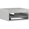 Mexen Box-A Korpus des Waschtischunterschranks 50 cm, 1 Schublade, Grau Matt - 91AX0-0500-235-1-62