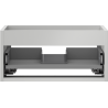 Mexen Box-A Korpus des Waschtischunterschranks 50 cm, 1 Schublade, Grau Matt - 91AX0-0500-235-1-62