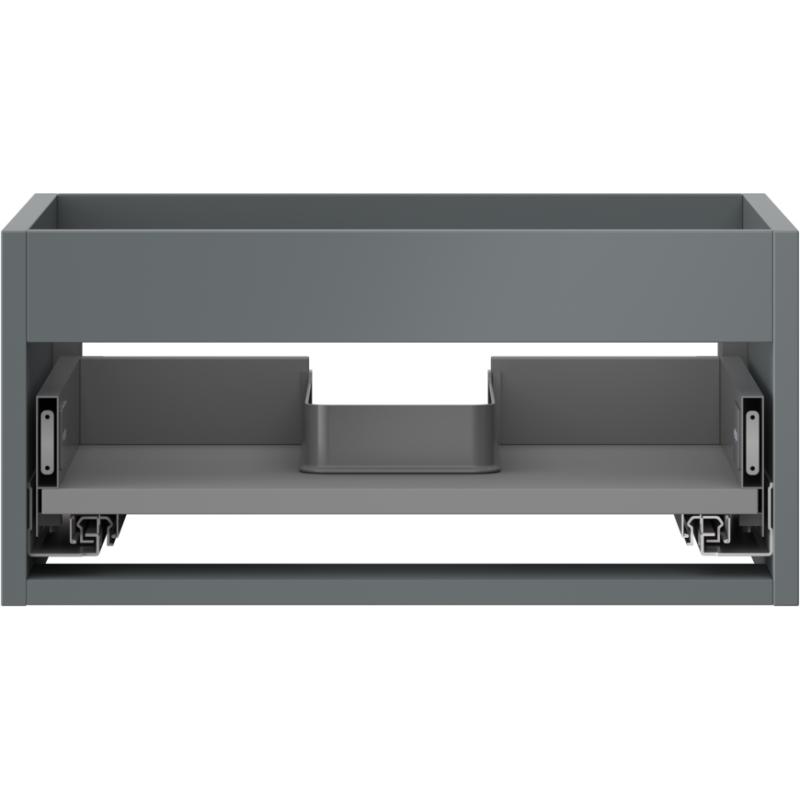 Mexen Box-A Unterschrankkorpus 50 cm, 1 Schublade, Graphit Matt - 91AX0-0500-235-1-66