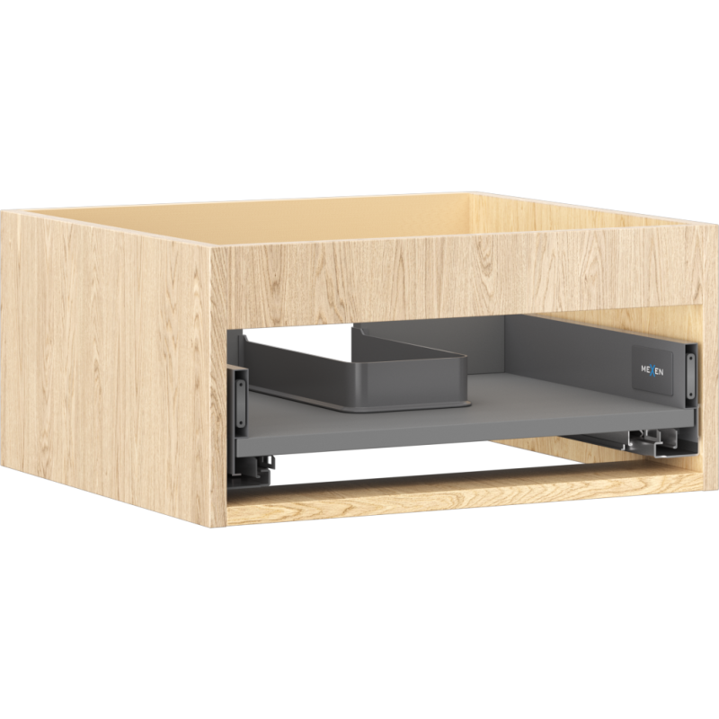 Mexen Box-A Korpus des Waschtischunterschranks 50 cm, 1 Schublade, Eiche - 91AX0-0500-235-1-81