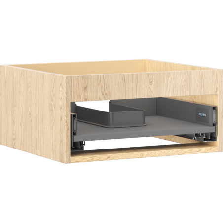 Mexen Box-A Korpus des Waschtischunterschranks 50 cm, 1 Schublade, Eiche - 91AX0-0500-235-1-81