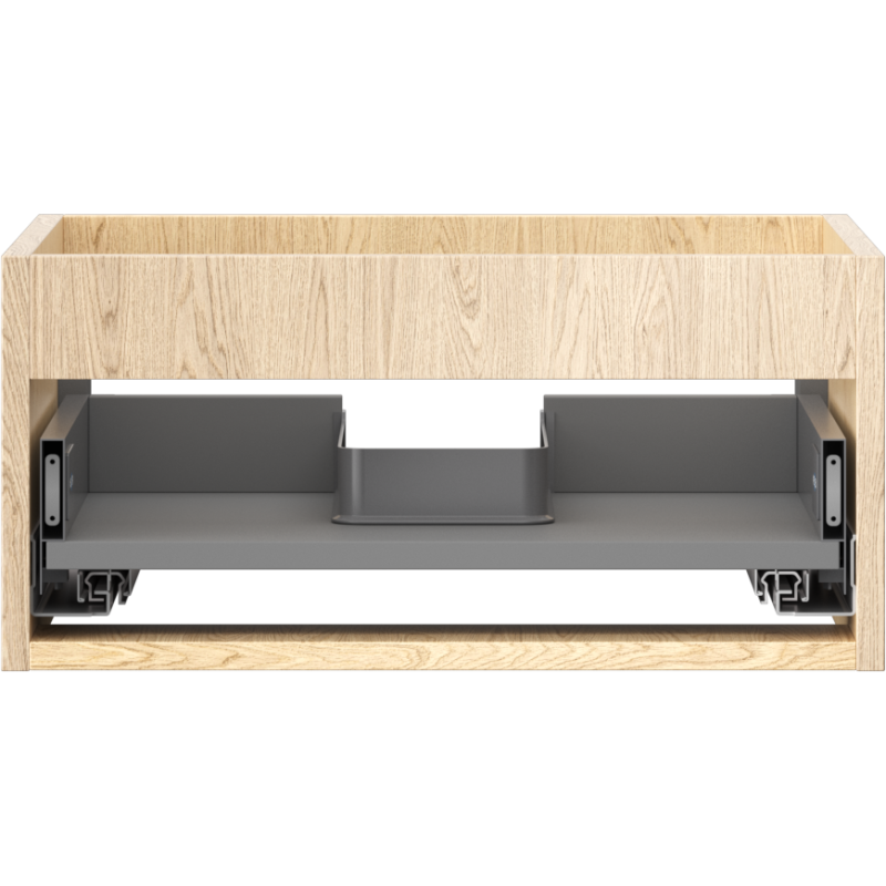 Mexen Box-A Korpus des Waschtischunterschranks 50 cm, 1 Schublade, Eiche - 91AX0-0500-235-1-81