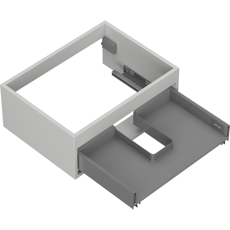 Mexen Box-A Unterschrankkorpus 60 cm, 1 Schublade, graues Matt - 91AX0-0600-235-1-62