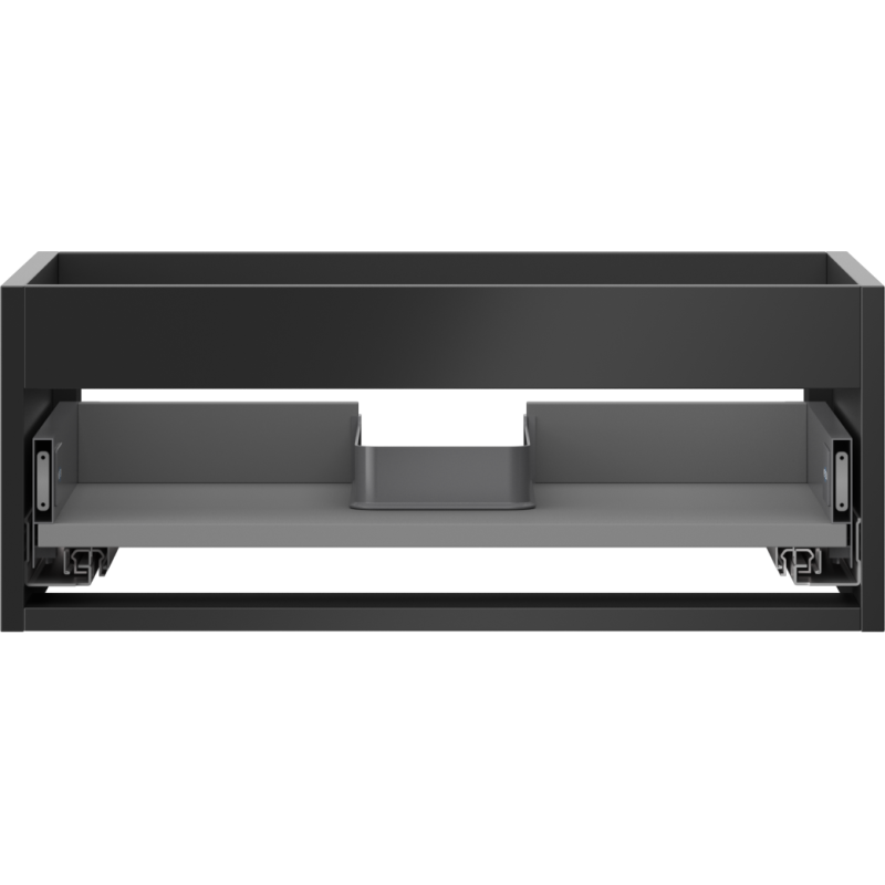 Mexen Box-A Unterschrankschrankkorpus 60 cm, 1 Schublade, Schwarz Matt - 91AX0-0600-235-1-71