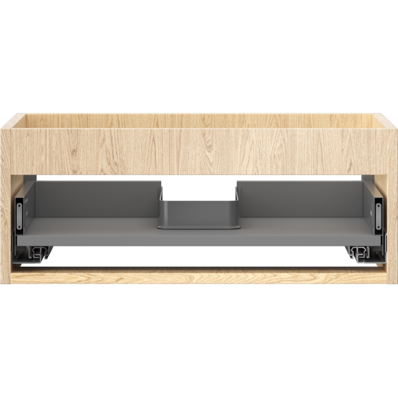 Mexen Box-A Korpus des Waschtischunterschranks 60 cm, 1 Schublade, Eiche - 91AX0-0600-235-1-81