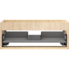 Mexen Box-A Korpus des Waschtischunterschranks 60 cm, 1 Schublade, Eiche - 91AX0-0600-235-1-81