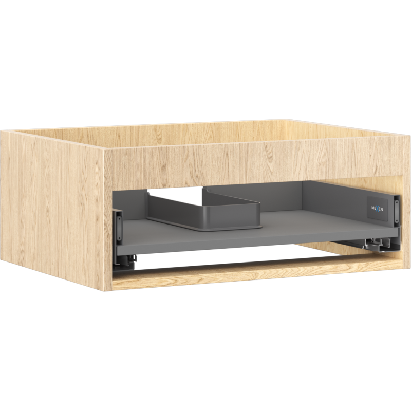Mexen Box-A Korpus des Waschtischunterschranks 60 cm, 1 Schublade, Eiche - 91AX0-0600-235-1-81