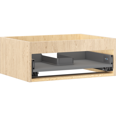 Mexen Box-A Korpus des Waschtischunterschranks 60 cm, 1 Schublade, Eiche - 91AX0-0600-235-1-81