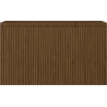 Mexen Rivel Badezimmer-Unterschrank 80 cm, 1 Schublade, geriffelt, Nussbaum - 91A20-08047-1-BF86