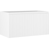 Mexen Rivel Badezimmer-Unterschrank 90 cm, 1 Schublade, gerillt, mattweiß - 91A20-09047-1-BF01