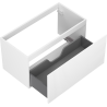 Mexen Rivel Badezimmer-Unterschrank 90 cm, 1 Schublade, gerillt, mattweiß - 91A20-09047-1-BF01