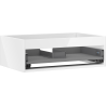 Mexen Box-A Korpus des Waschtischunterschranks 70 cm, 1 Schublade, Weiß Hochglanz - 91AX0-0700-235-1-00