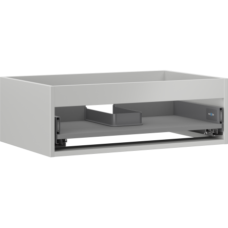 Mexen Box-A Korpus des Waschbeckenschranks 70 cm, 1 Schublade, graumatt - 91AX0-0700-235-1-62