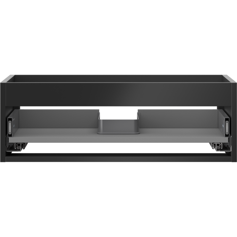 Mexen Box-A Waschtischunterschrankkorpus 70 cm, 1 Schublade, schwarzmatt - 91AX0-0700-235-1-71