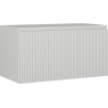 Mexen Rivel Badezimmerschrank für Waschbecken 90 cm, 1 Schublade, gerillt, graumatt - 91A20-09047-1-BF62