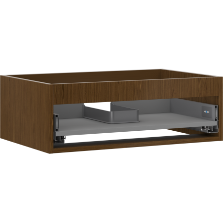 Mexen Box-A Unterschrankschrankkorpus 70 cm, 1 Schublade, Nuss - 91AX0-0700-235-1-86