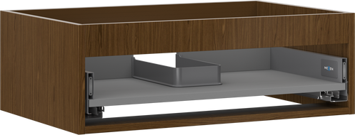 Mexen Box-A Unterschrankschrankkorpus 70 cm, 1 Schublade, Nuss - 91AX0-0700-235-1-86