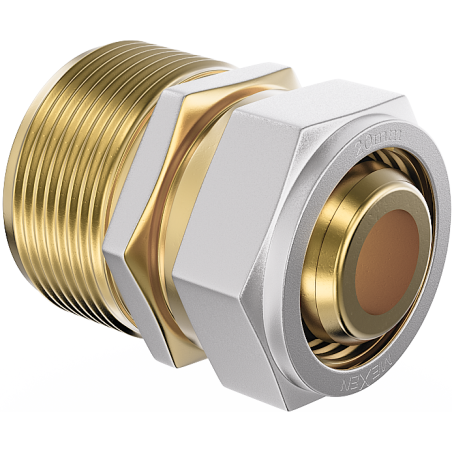 Mexen PEX-S Reduzierung verschraubt PEX 25 x 3/4 AG - W97223-2534M-00