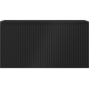 Mexen Rivel Badezimmerunterschrank 90 cm, 1 Schublade, geriffelt, schwarz matt - 91A20-09047-1-BF71